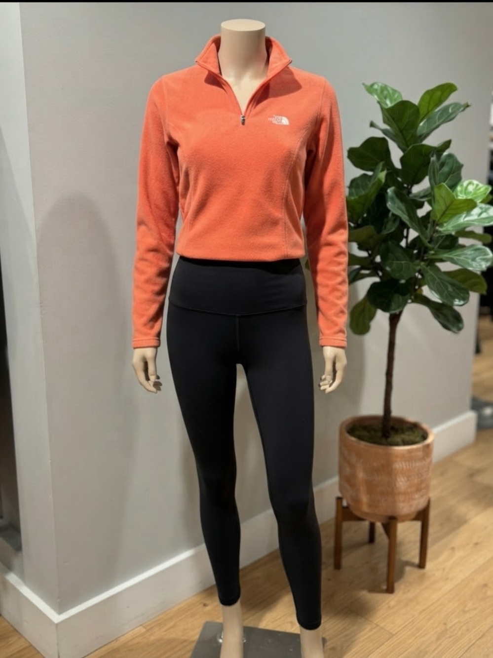 The North Face Women's Coral Zip Fleece Pullover